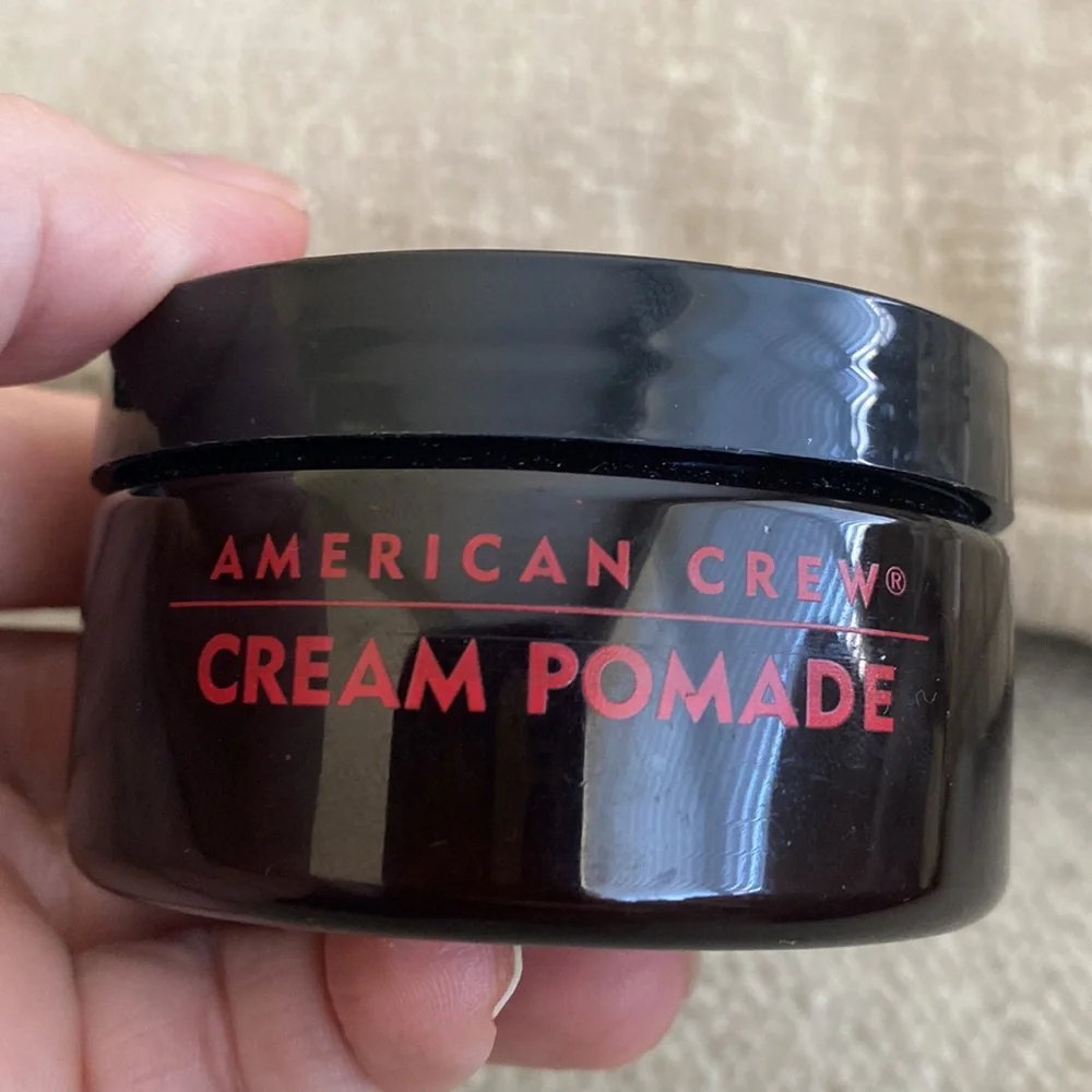 New American Crew Premium Men's Cream Pomade Moisture Styling Puck 3 oz